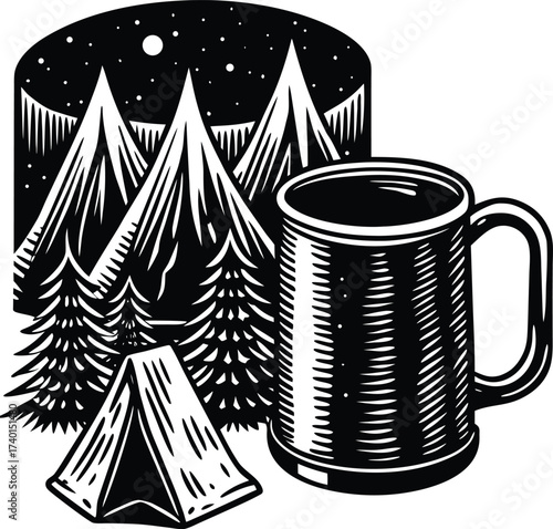 Abstract swirls of color create a vibrant cosmic nebula in space exploration isolated on transparent background