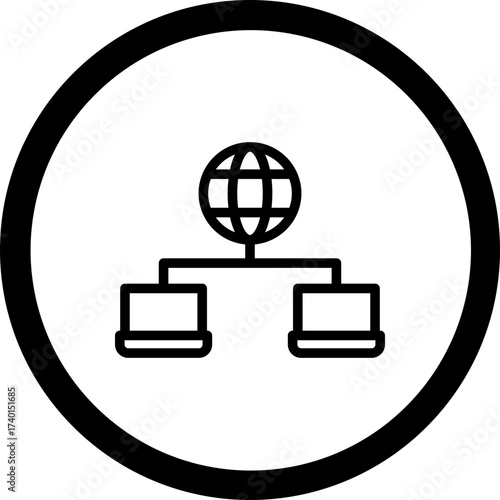 WAN Vector Icon Design
