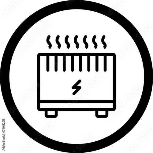 Convector Vector Icon Design