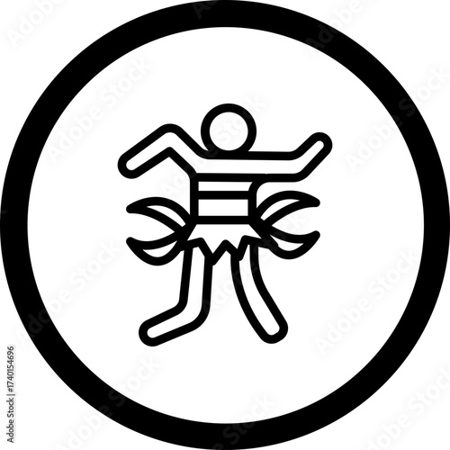 Brazilian Performer Vector Icon Design