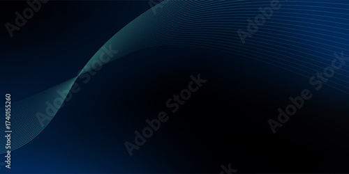 Blue neon color abstract blurred gradient background in high resolution. Moving abstract blurred background for anniversaries, Mother's Day, marriage, Father's Day, and invitation e-cards.