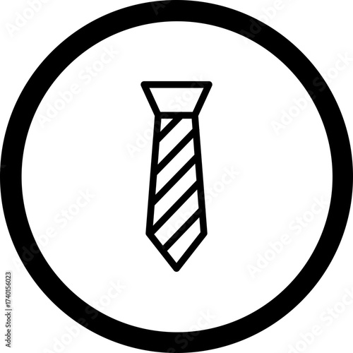 Tie Vector Icon Design