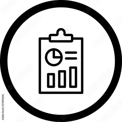 Report Vector Icon Design