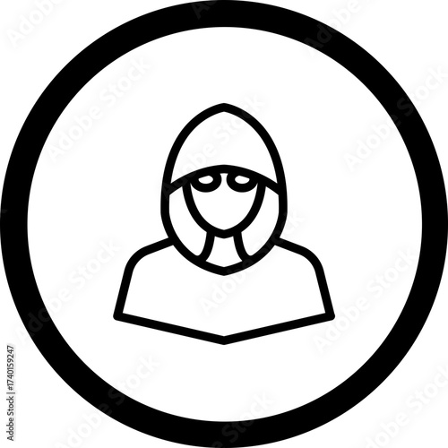 Robber Vector Icon Design