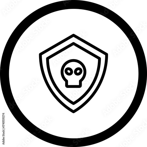 Sheild Vector Icon Design