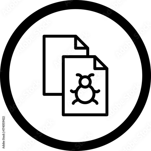 Duplicate Vector Icon Design