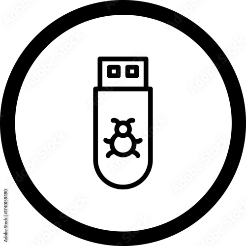 Boot Sector Vector Icon Design