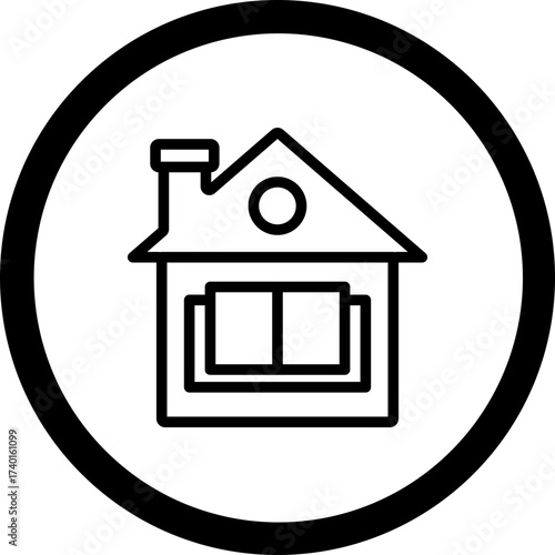 Homeschooling Vector Icon Design