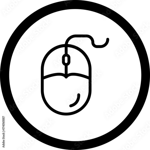 Mouse Vector Icon Design
