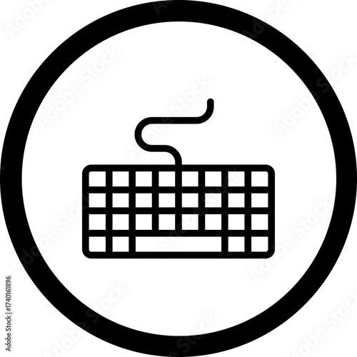 Keyboard Vector Icon Design