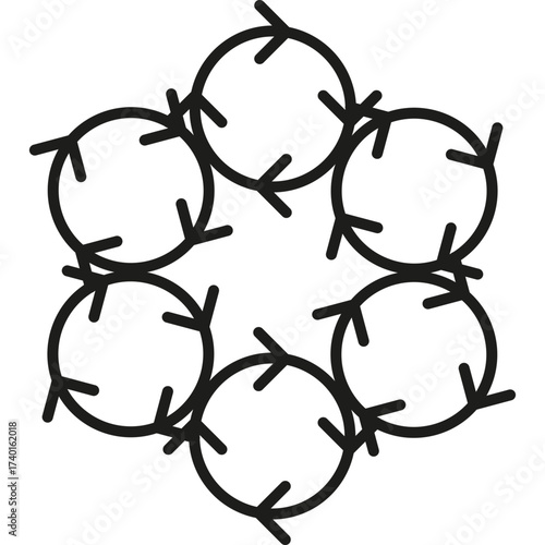 Diseño geométrico moderno / Modern Geometric Design / Modernes Geometrisches Design (PNG, SVG, JPG)