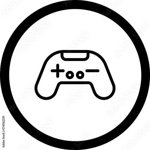 Joystick Vector Icon Design