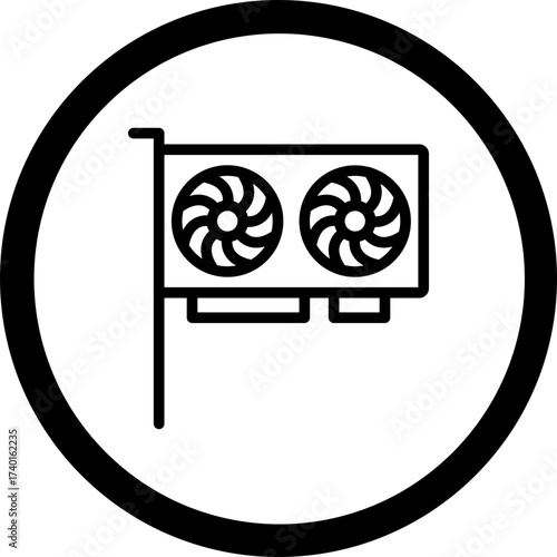 Game Card Vector Icon Design