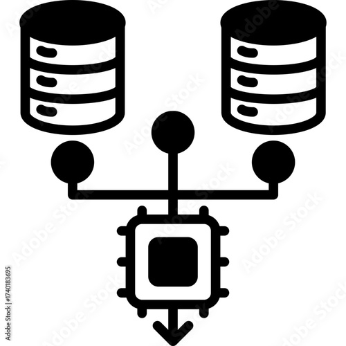 Ai Data mixed icon
