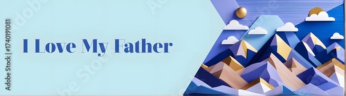 abstract background with blue stripes