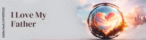 abstract background with fire