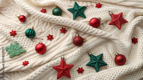 Festive Christmas Holiday Background