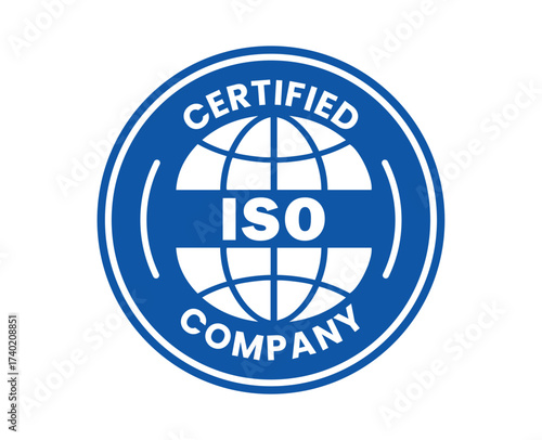 Iso quality management system certification badge iso 9001, iso 9001, quality management, certification, standard, award, recognition, business, global, system, management, compliance, accreditation,