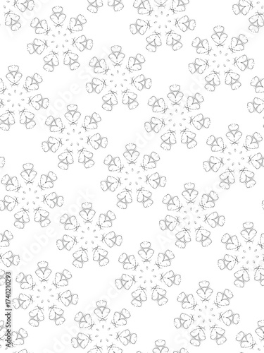 Vintage pink damask flower pattern vector for textile fabric design and decorative repeating seamless texture wallpaper