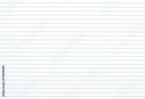 Infinitely repeating pattern of clean, lined notebook paper,  texture,  illustration