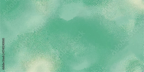 Water drops on glass texture background with blue liquid and bubbles