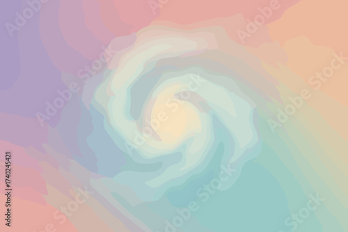 Gradients vector mist formation pastel glowing made spiral illusion abstract illustration soft
