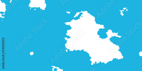 An isolated vector illustration shows the map of the world, Europe, and Argentina, highlighting country borders and geography