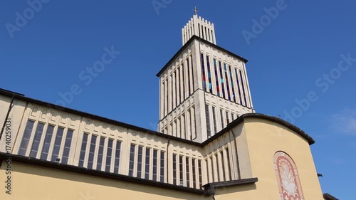 Basilica of the Holy Trinity and St Anne in Prostyn village, Ostrow Mazowiecka County in Poland