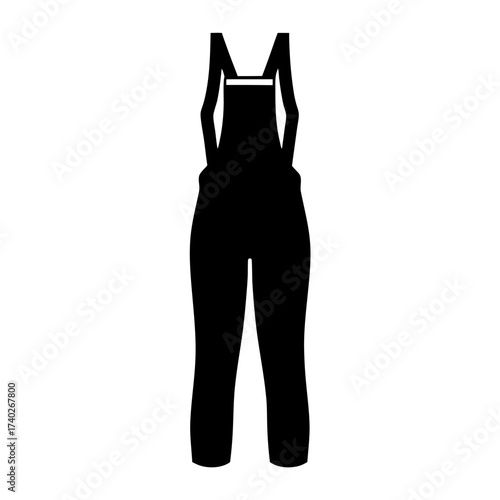Black and White Overalls, a Fashionable and Practical Garment for Work