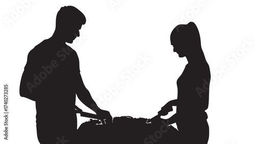 Detailed Black and White Vector Outline Map of Oklahoma State