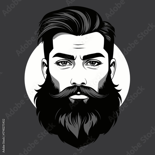 man with beard (hipster)