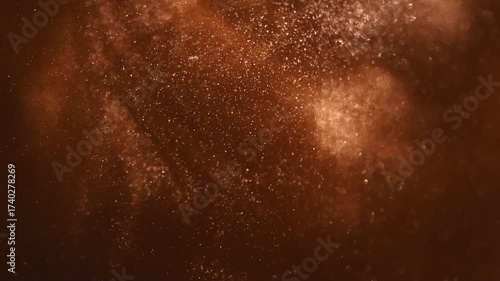 Gold particles floating background, Liquid gold, golden abstract backdrop. Golden dust abstract backdrop. Beautiful metallic yellow texture, swirls. Metallic paint closeup. Art Wallpaper waves surface