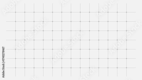 Minimalist grey grid line animation with smooth directional lines motion from multiple sides and plus symbols on soft white background. 4K animated for background, overlays, and motion graphics.