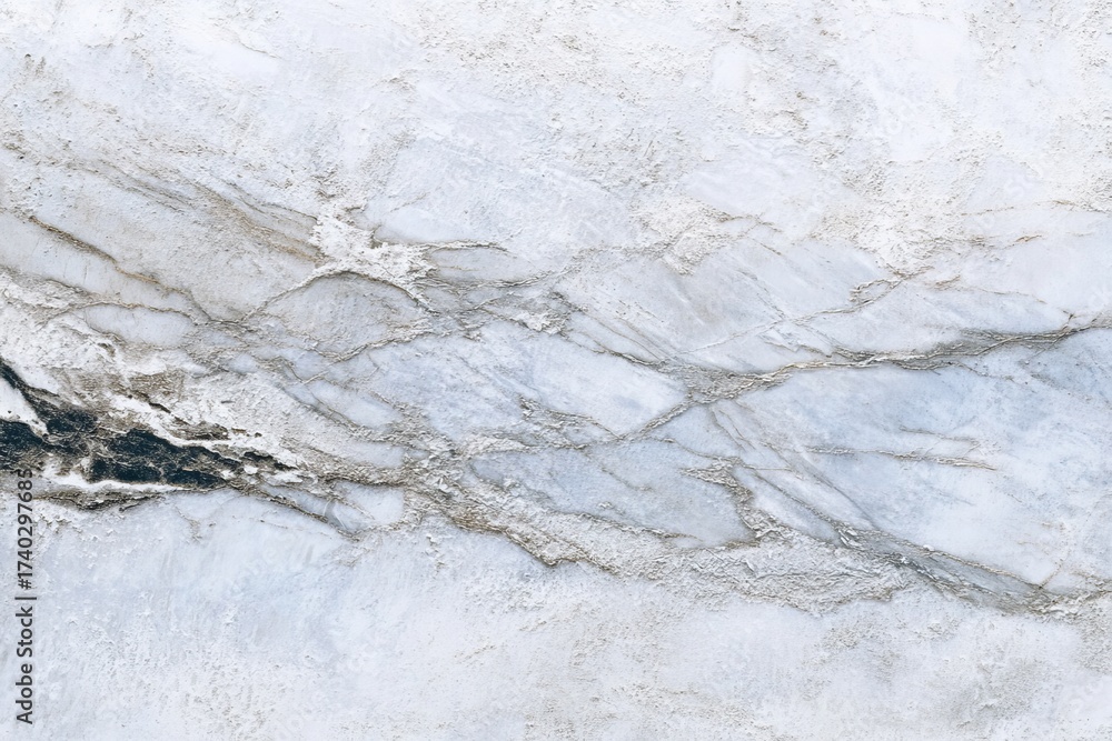 Fototapeta premium Elegant White Marble Texture Background with Delicate Veins and Natural Patterns for Interior Design