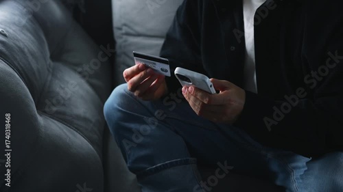 Using a credit card to pay for items during discount days.
Online shopping using your phone and bank card.
Paying for purchased items online.
Transferring funds to a bank account.
Finance, money