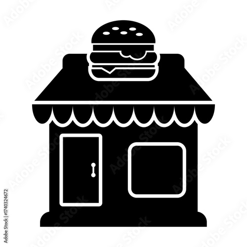 Burger Shop Icon