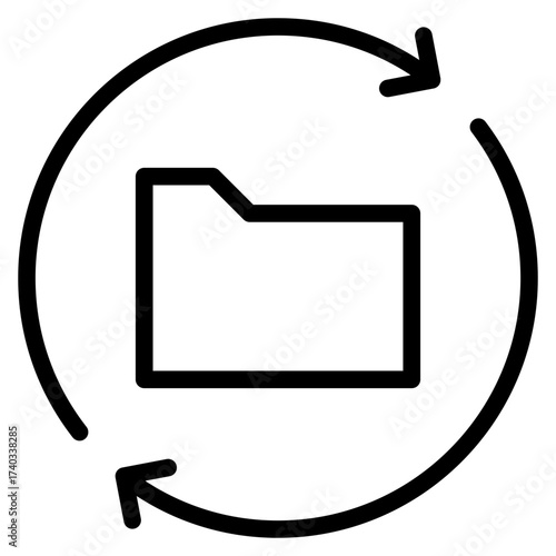 folder sync icon