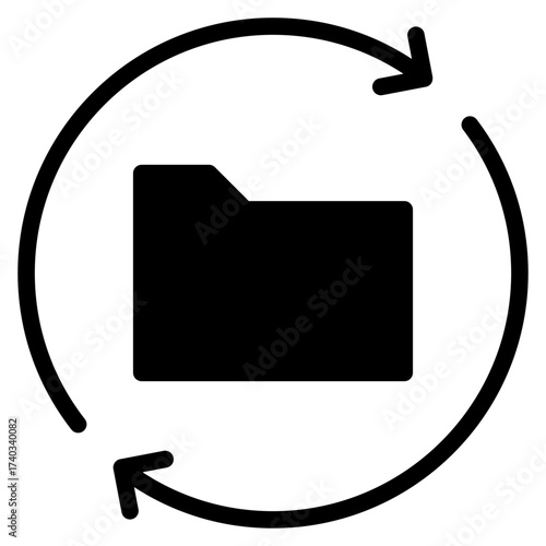 folder sync icon