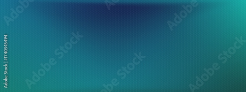 Modern abstract background featuring a seamless gradient of blue and green hues with a fine diagonal texture