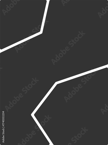 Minimalist 3 Slot Photo Collage Mockup. Wide Abstract Layout on portrait 4:3 background ratio