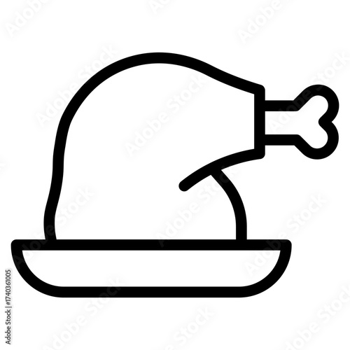 chicken leg icon