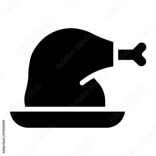 chicken leg icon