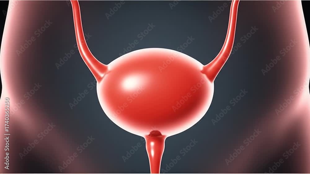 Bladder Filling Animation: Human Anatomy Visualization of Urinary ...