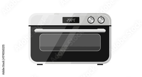 Contemporary kitchen oven appliance, for baking or cooking indoors