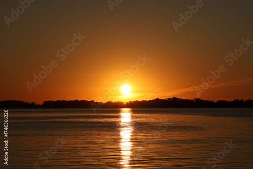Photography Sunrise Over Lake Ontario Toronto Inner Harbor