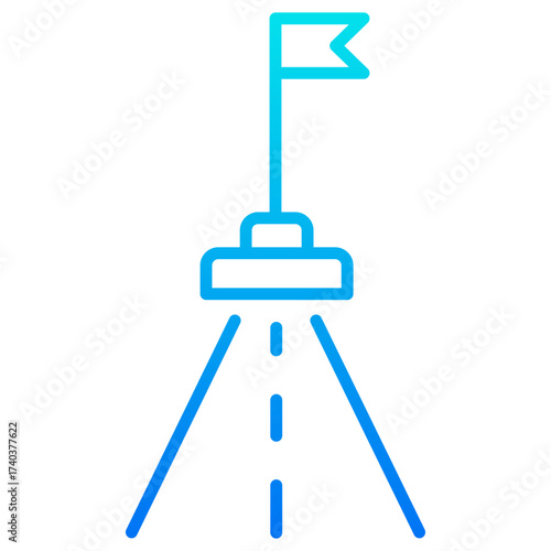 purpose gradient icon