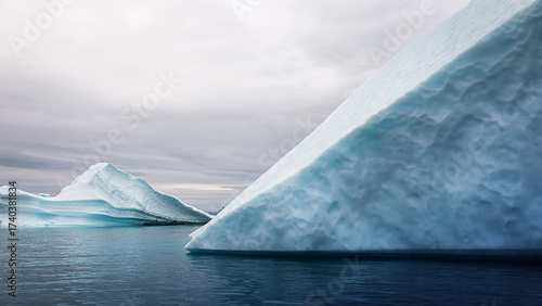 Canvas Print Breathtaking landscapes, Narsarsuaq Southern Greenland, with beautiful  views of