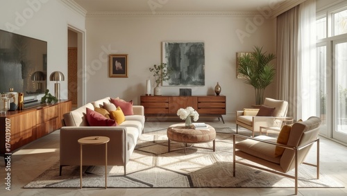 Embracing Modern Comfort: Design a Cozy Living Room with Stylish Furniture and Decor that Elevates Your Interior Style