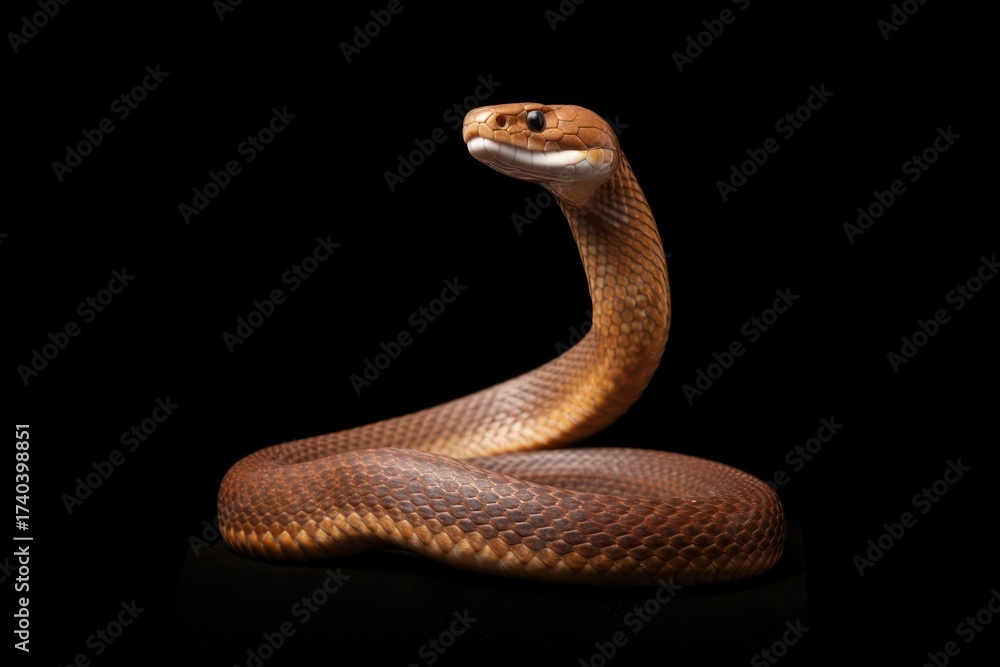 Fototapeta premium Snake reptile animal poisonous.