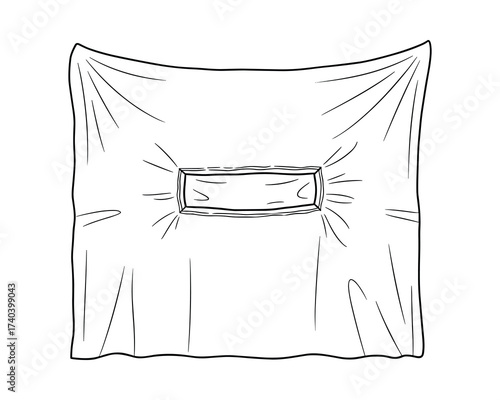 Sterile Surgical Fenestrated Drape – Medical Disposable Operation Theatre Sheet